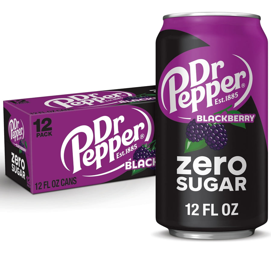 Dr Pepper Blackberry Zero Sugar Soda - Premium Pick