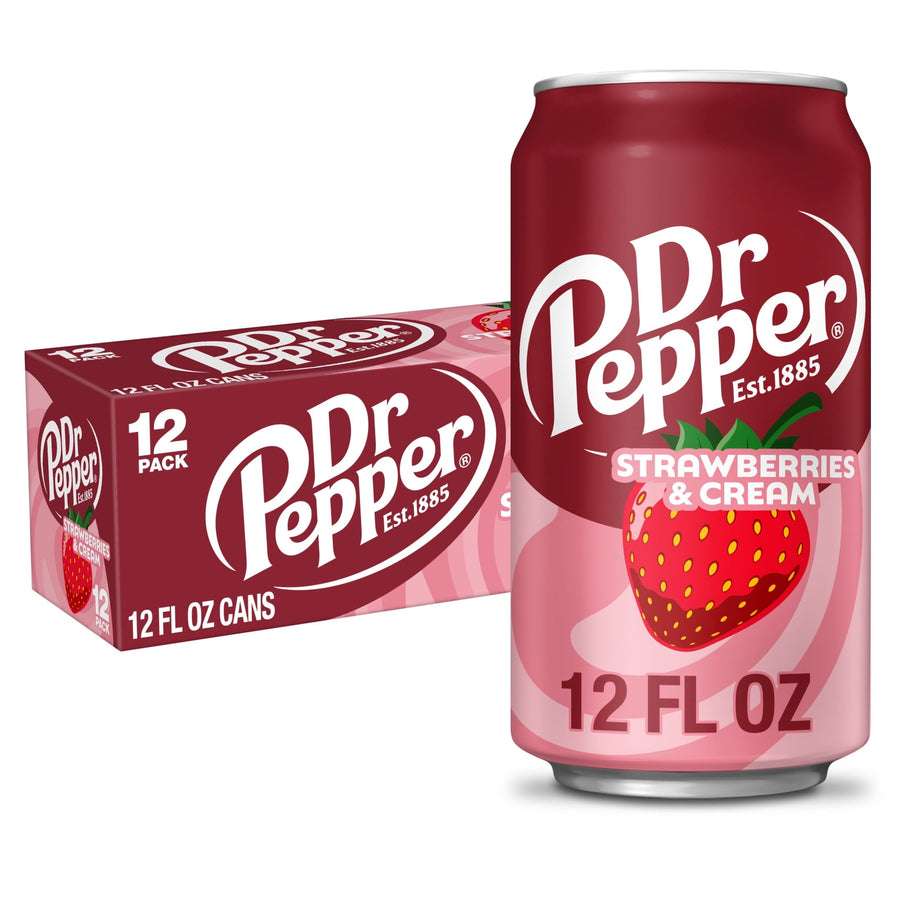 Dr Pepper Strawberries & Cream Soda - Ready Pick