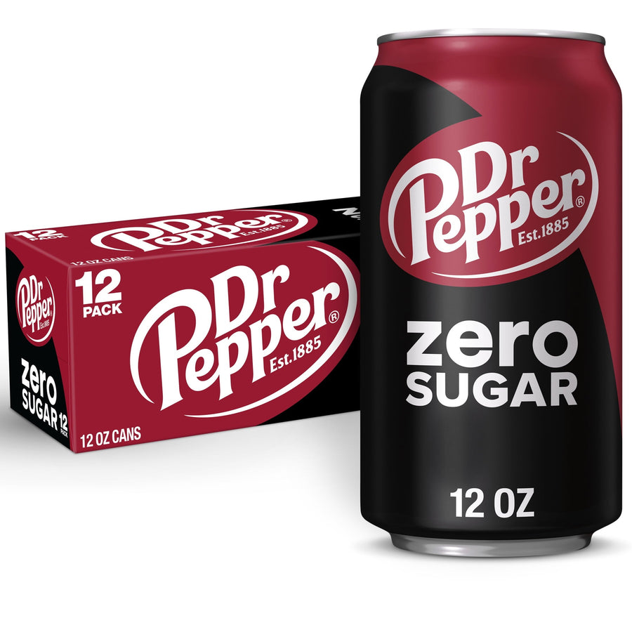 Dr Pepper Zero Sugar Soda - Zero Sugar